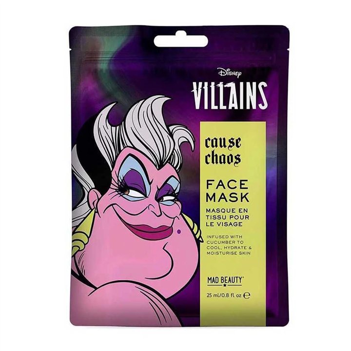 Disney Villains Cause Chaos Mascarilla Facial 1un - unisex - Teknashop Ltd