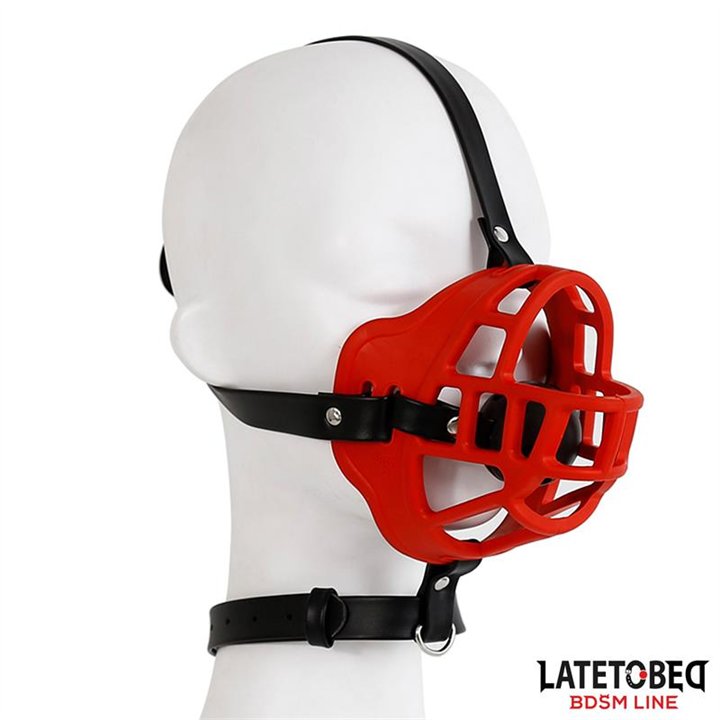 Muzzle with Breathable Gag Ball - 8436615001798 - Teknashop Ltd