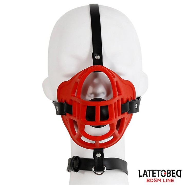 Muzzle with Breathable Gag Ball - 8436615001798 - Teknashop Ltd