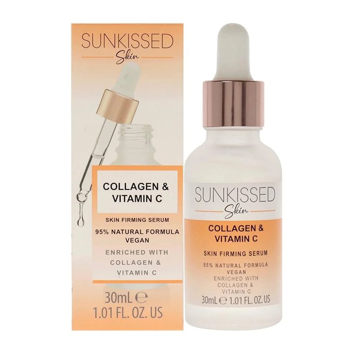 Sunkissed Collagen y Vitamin-C Skin Firming Serum 30ml - unisex - Teknashop Ltd