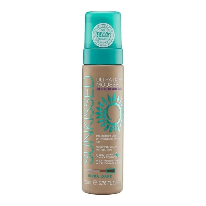 Sunkissed Ultra-Dark Mousse 200ml - unisex - Teknashop Ltd