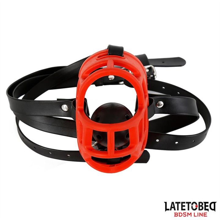 Muzzle with Breathable Gag Ball - 8436615001798 - Teknashop Ltd