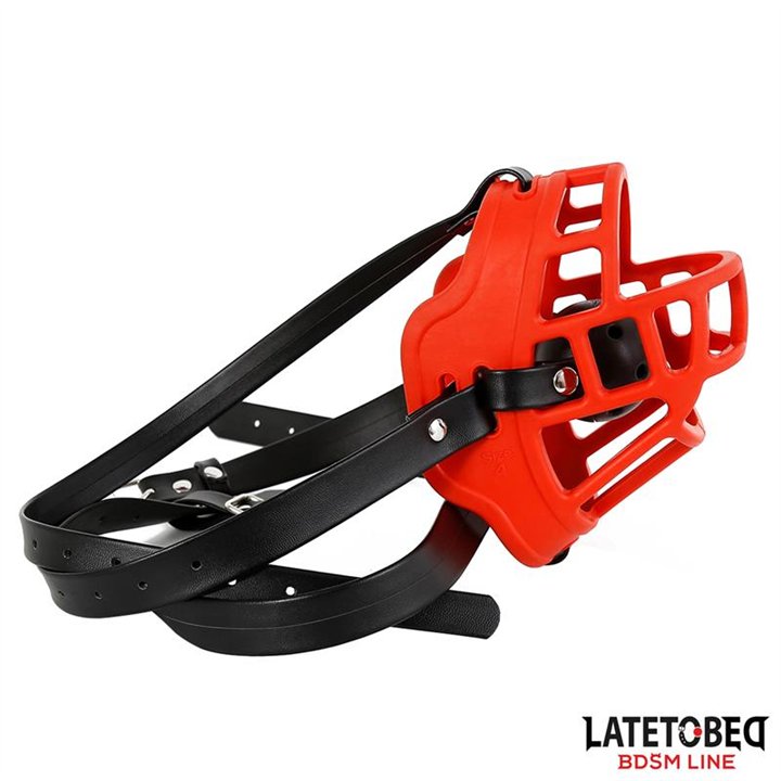 Muzzle with Breathable Gag Ball - 8436615001798 - Teknashop Ltd