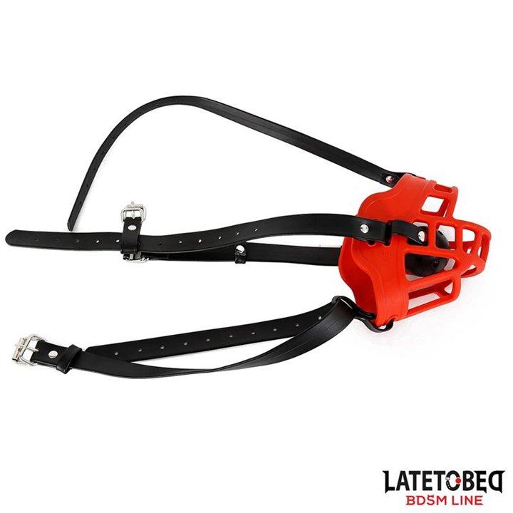 Muzzle with Breathable Gag Ball - 8436615001798 - Teknashop Ltd