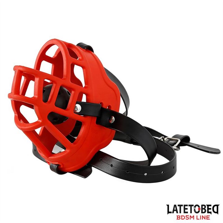 Muzzle with Breathable Gag Ball - 8436615001798 - Teknashop Ltd