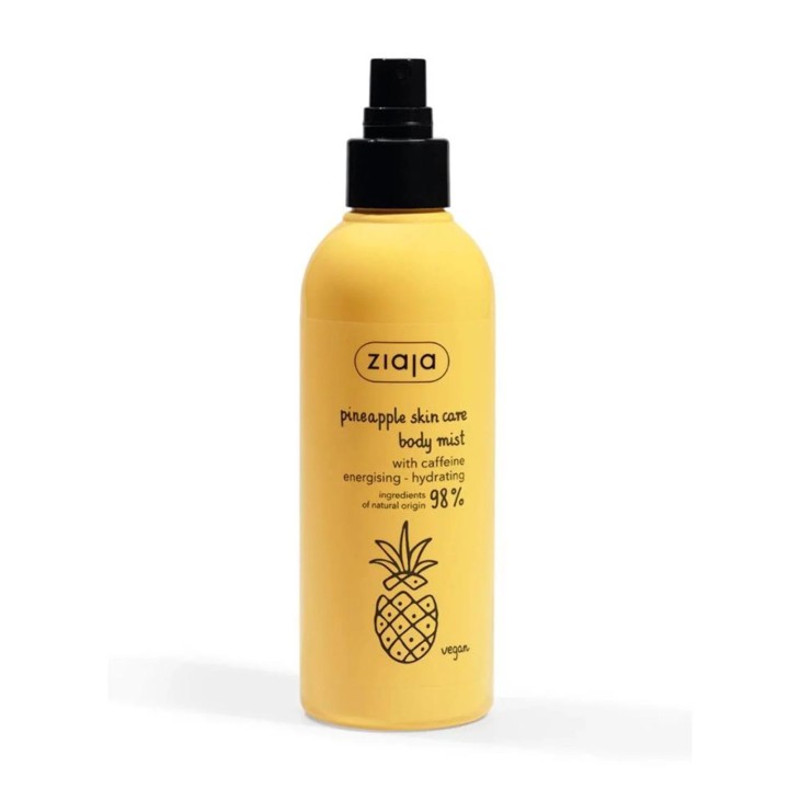 Ziaja Piña Skin Care Spray Corporal Con Cafeina 200ml - unisex - Teknashop Ltd