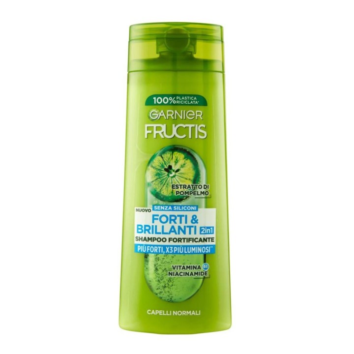 Garnier Puliti y Brillianti Champu 2in1 Pompelmo 250ml - unisex - Teknashop Ltd