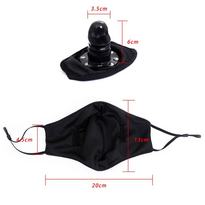 Face Mask with Detachable Dildo - 8436615000050 - Teknashop Ltd