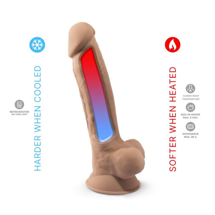 Dildo Dual Density Mod. 1 - 7 Flesh - SD-220277 - Teknashop Ltd