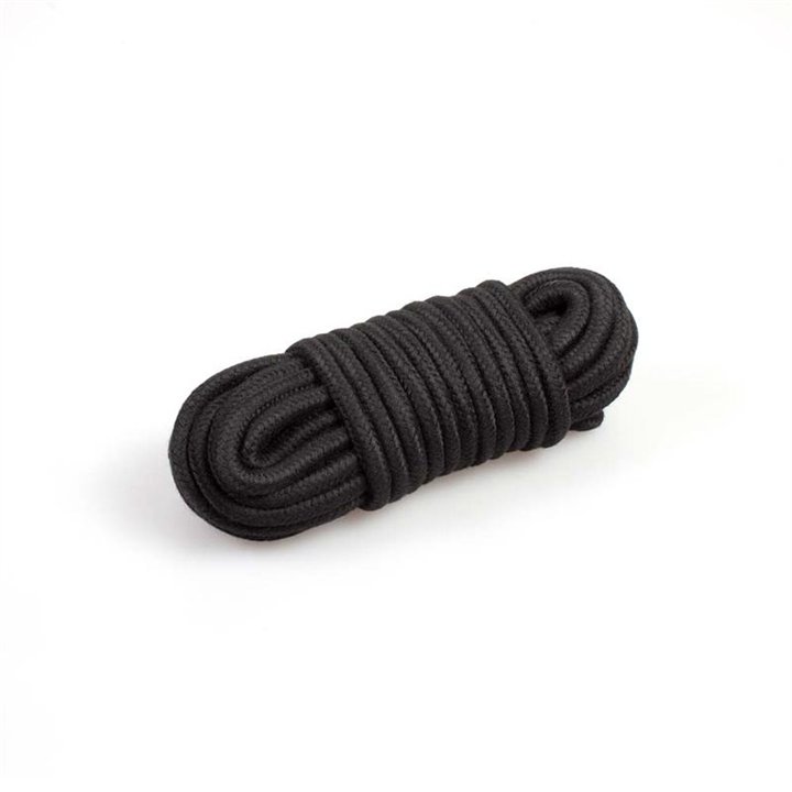 Bondage Rope 10 m Black - F6247 - Teknashop Ltd