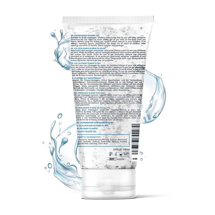 Tour Waterbased Lubricant High Quality 100 ml - N-997 - Teknashop Ltd