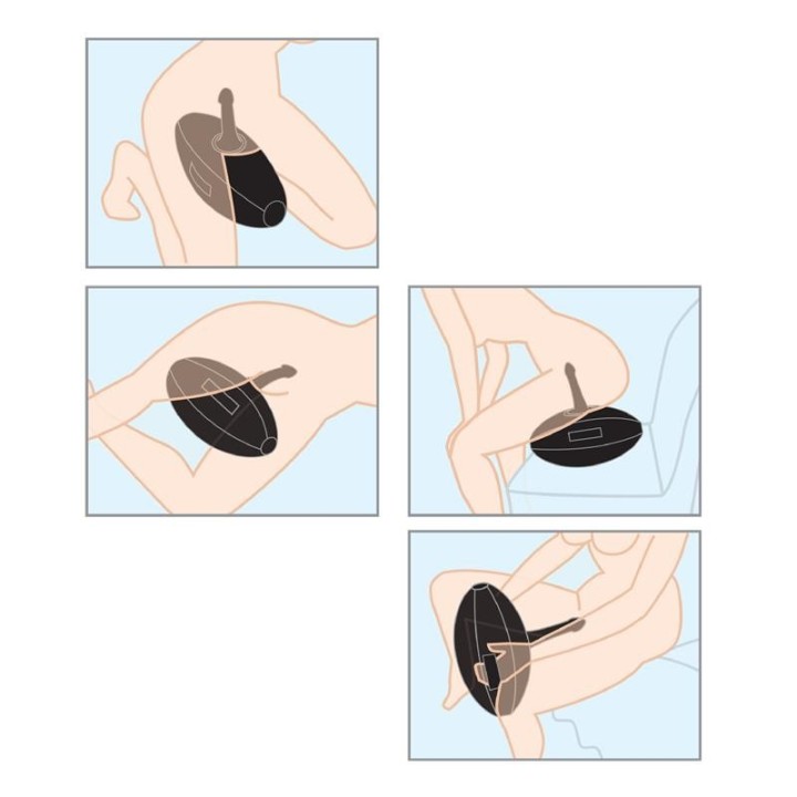 Inflatable Love Ball with Dildo Body Dock - PD-4472-23 - Teknashop Ltd