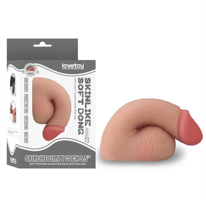 Dildo Limpy 100% Flexible 5.5 Flesh - LO-LV312002 - Teknashop Ltd