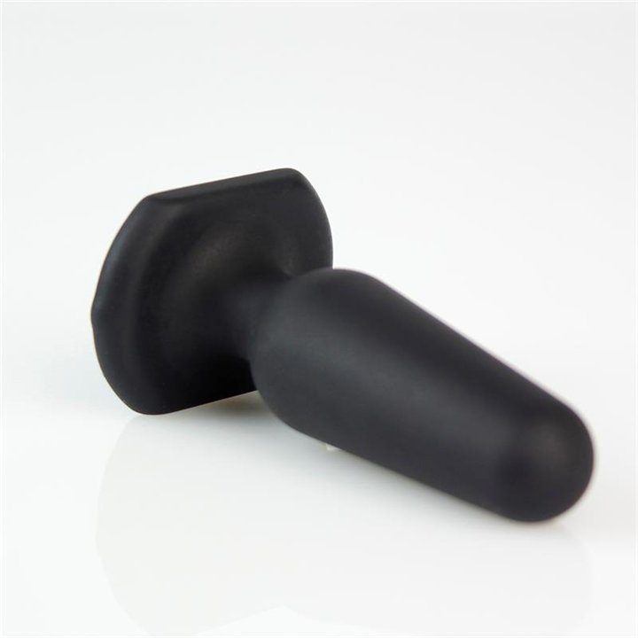 Menhir Anal Plug Silicone Black - T-136 - Teknashop Ltd