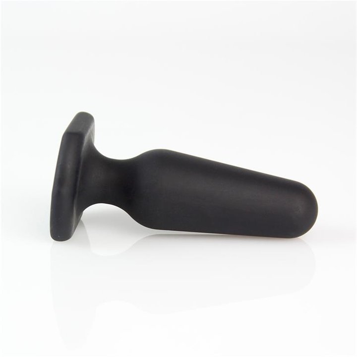 Menhir Anal Plug Silicone Black - T-136 - Teknashop Ltd