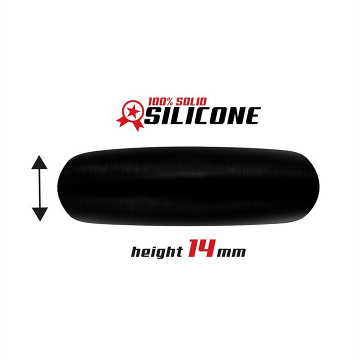 Cock Ring Solid Silicone 5 cm Black - BR-762 - Teknashop Ltd