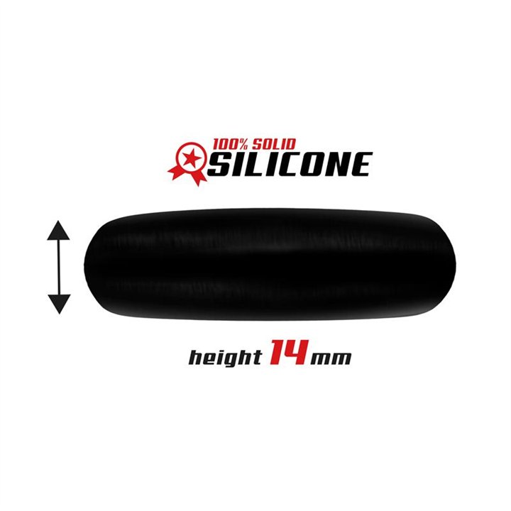 Cock Ring Solid Silicone 3.5 cm Black - BR-760 - Teknashop Ltd