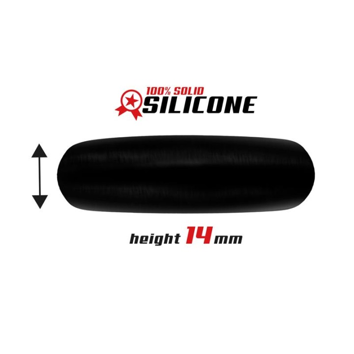 Cock Ring Solid Silicone 5.5 cm Black - BR-763 - Teknashop Ltd