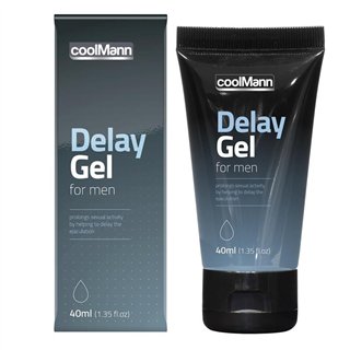 CoolMann Delay Gel 40 ml - 11510920.1 - Teknashop Ltd
