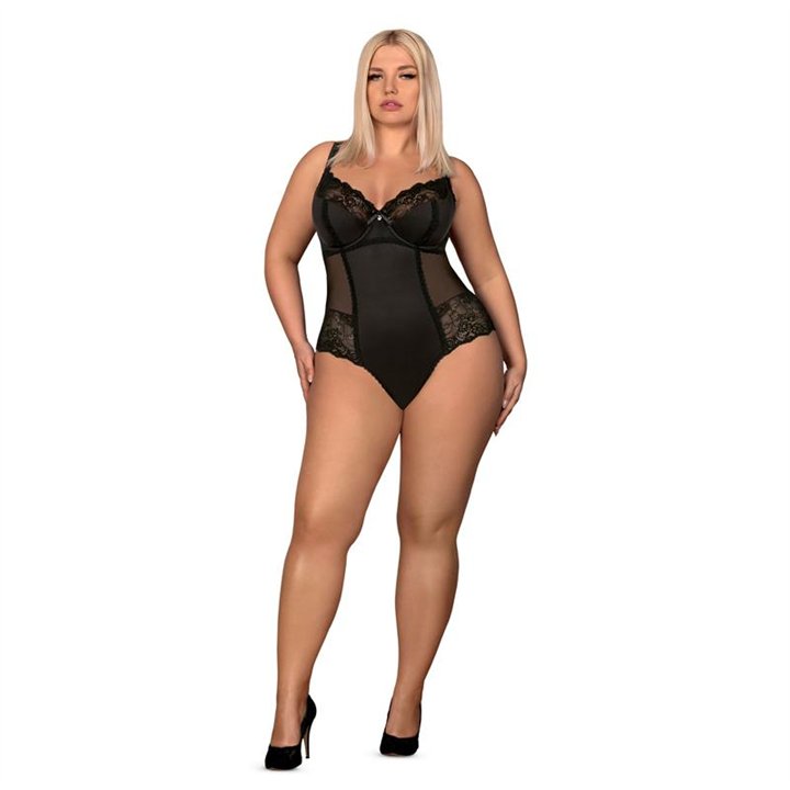 Amallie Lace Bodysuit Black - 5901688227947 - Teknashop Ltd