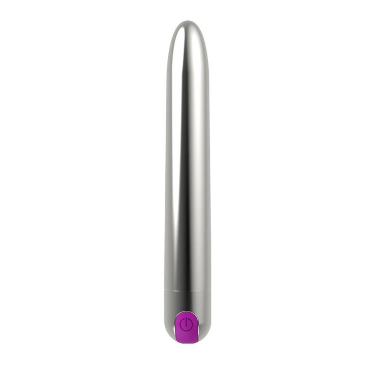 Renee Vibe 10 Vibrating Functions 18,5 cm USB Silver - LT-687 - Teknashop Ltd