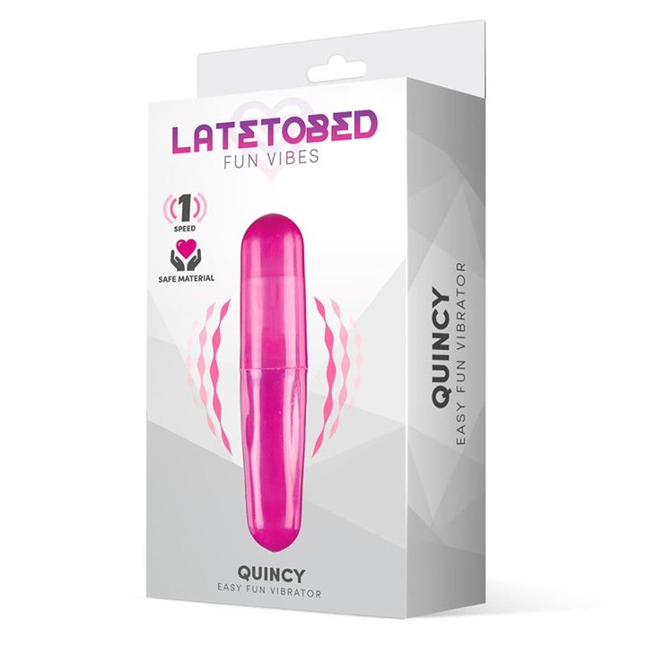 Quincy Easy Fun Vibrating Bullet Purple - LT-696 - Teknashop Ltd