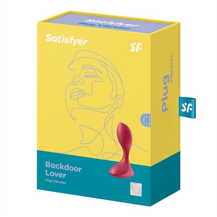 Butt Plug Backdoor Lover Red - 4061504004174 - Teknashop Ltd