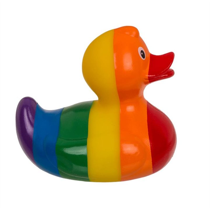 Rainbow Squeaking Duck - 4029811454938 - Teknashop Ltd