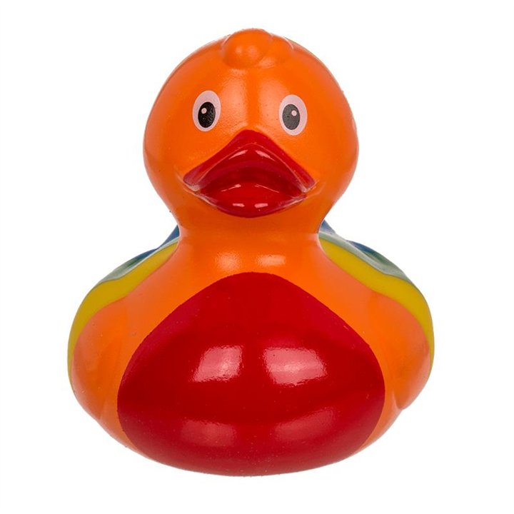 Rainbow Squeaking Duck - 4029811454938 - Teknashop Ltd