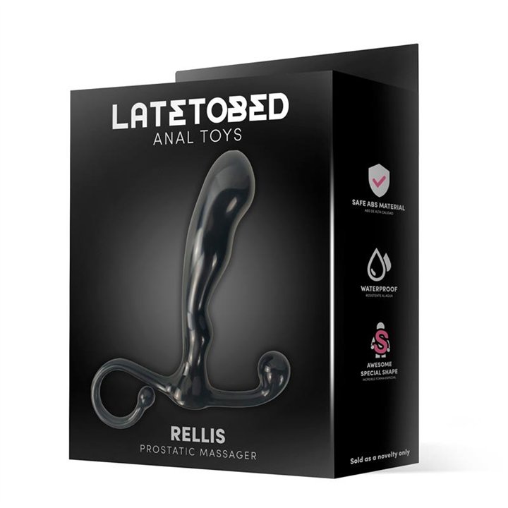 Rellis Prostatic Massager Black - LT-556 - Teknashop Ltd