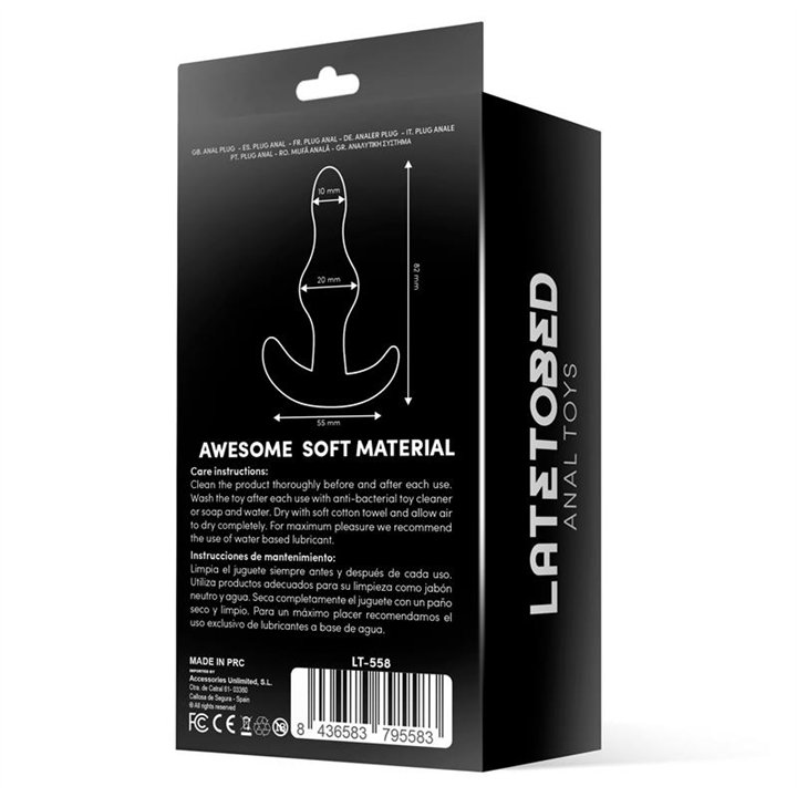 Deen Silicone Butt Plug Anchor Base - LT-558 - Teknashop Ltd