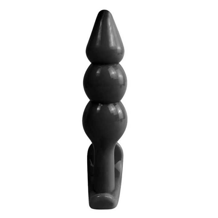 Gevil Anchor Butt Plug Black - LT-555 - Teknashop Ltd