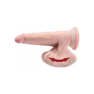 Triple Density Dildo Swinging Balls 8 - 603912766301 - Teknashop Ltd