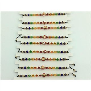 LGBT+ Pride Small Bracelet Turkish Eye - 8412345045110 - Teknashop Ltd