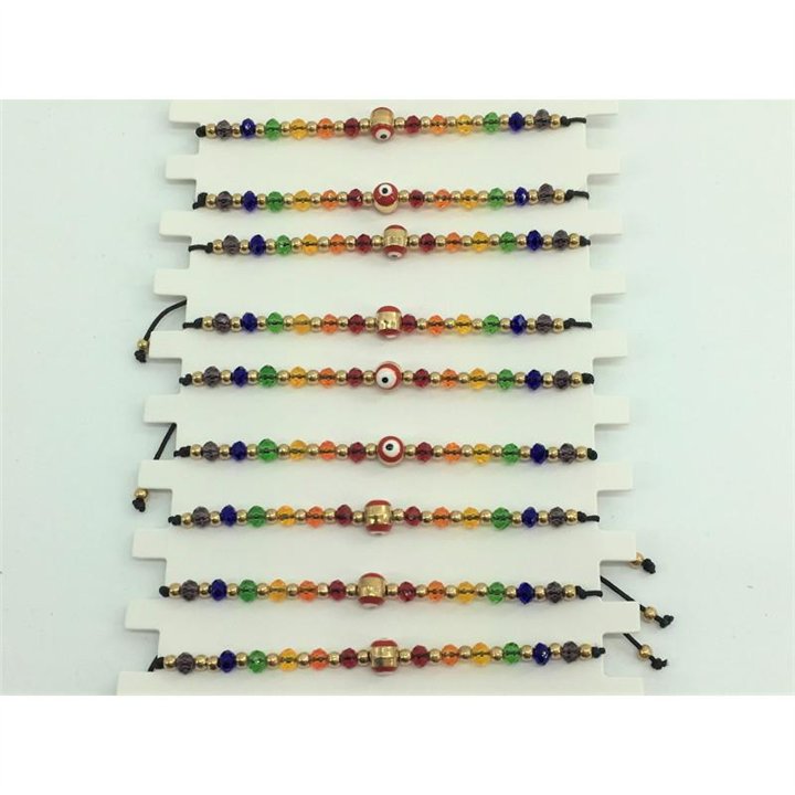 LGBT+ Pride Small Bracelet Turkish Eye - 8412345045110 - Teknashop Ltd