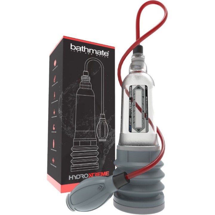 BATHMATE - HYDROXTREME 7 WIDE BOY CLEAR - D-221123 - Teknashop Ltd