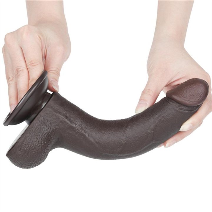 Sliding Skin Dual Layer Dildo 8.5 - LO-LV317408 - Teknashop Ltd