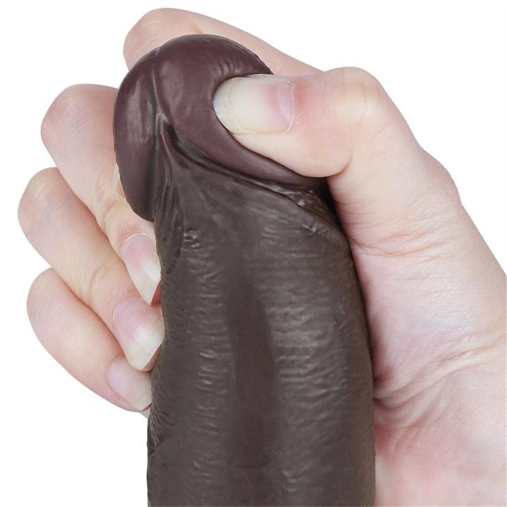 Sliding Skin Dual Layer Dildo 8.5 - LO-LV317408 - Teknashop Ltd