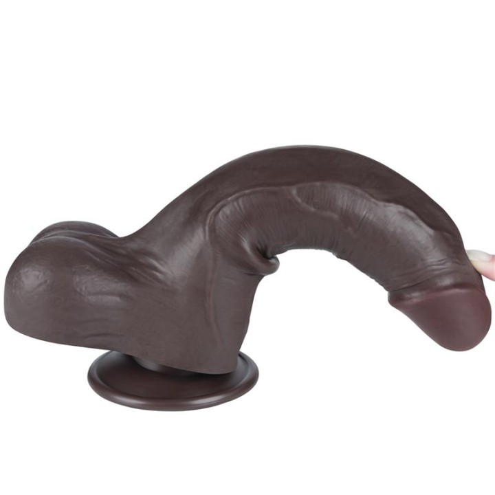 Sliding Skin Dual Layer Dildo 8.5 - LO-LV317409 - Teknashop Ltd