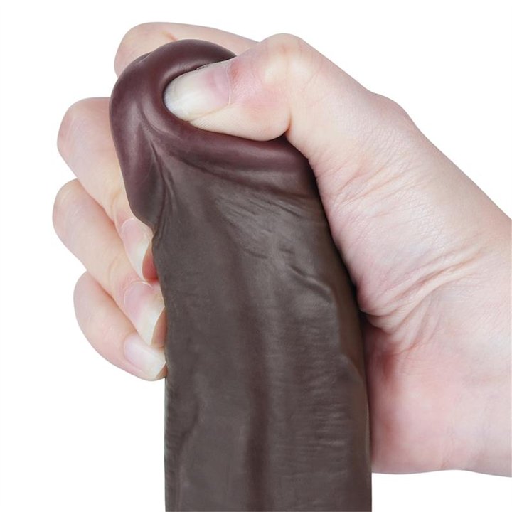 Sliding Skin Dual Layer Dildo 8.5 - LO-LV317409 - Teknashop Ltd