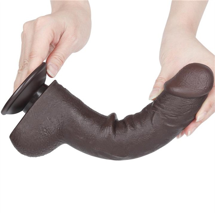 Sliding Skin Dual Layer Dildo 9.5 - LO-LV317411 - Teknashop Ltd