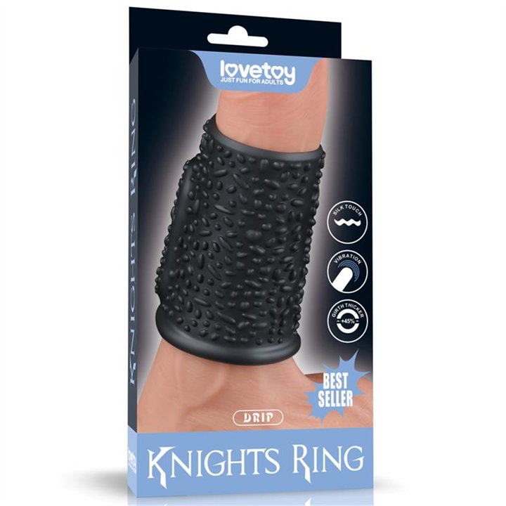 Vibrating Ring Drip Knights - LO-LV343132 - Teknashop Ltd