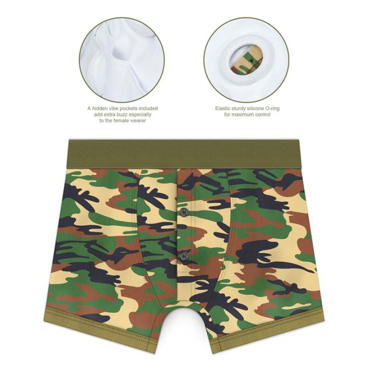 Camo Strapon Shorts 33-37 - LO-LV715051B - Teknashop Ltd