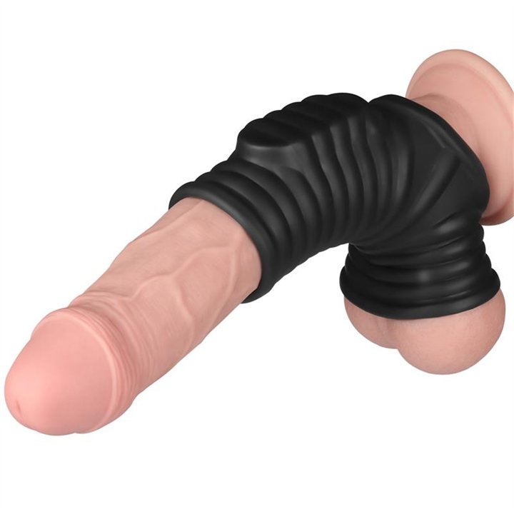 Vibrating Ring for Penis and Scrotum Wave Knights - LO-LV343138 - Teknashop Ltd
