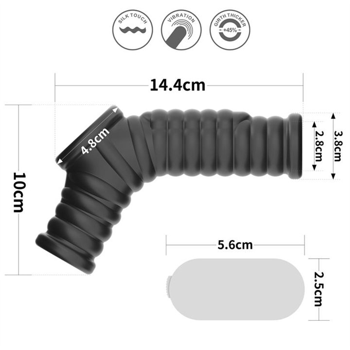 Vibrating Ring for Penis and Scrotum Wave Knights - LO-LV343138 - Teknashop Ltd