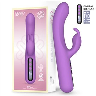 Swell Vibrador con Pantalla Digital Súper Potente 23.2 cm - ER79166 - Teknashop Ltd
