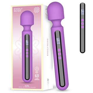 Aura Wand Massager with Digital Led Screen, Big Size and Powerfull 29.5 cm - ER79165 - Teknashop Ltd