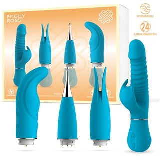 Eivian Interchangeable 4 Pieces Set Vibration and Thrusting - ER79183 - Teknashop Ltd