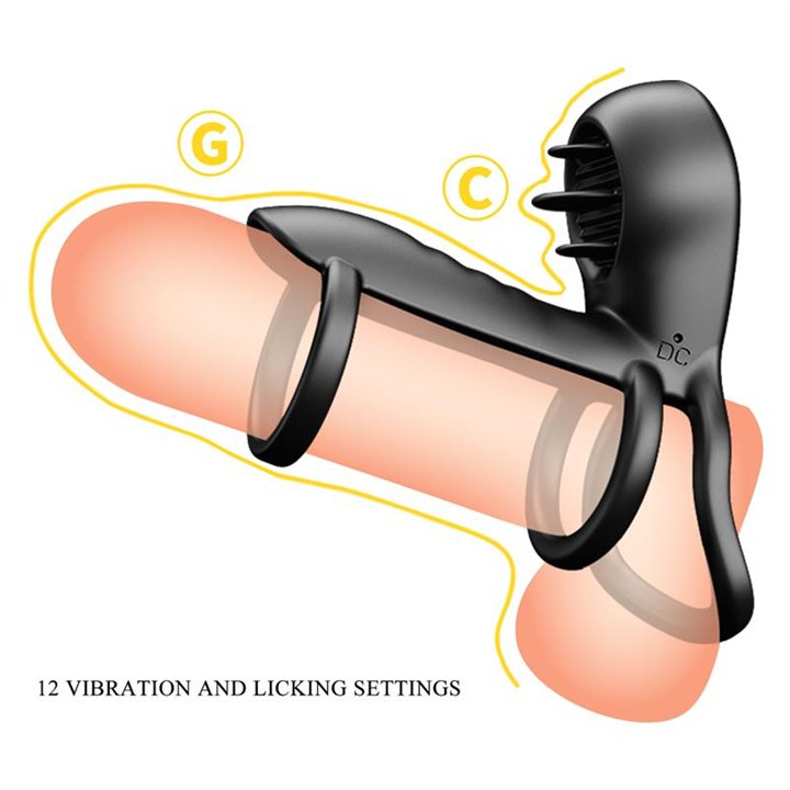 Jammy Triple Vibrating Penis Ring USB - BI-040135 - Teknashop Ltd