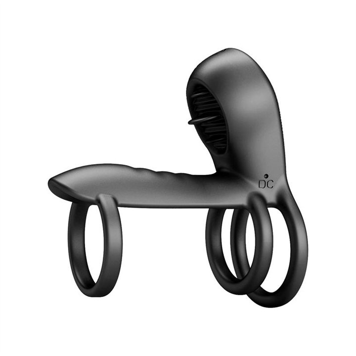 Jammy Triple Vibrating Penis Ring USB - BI-040135 - Teknashop Ltd